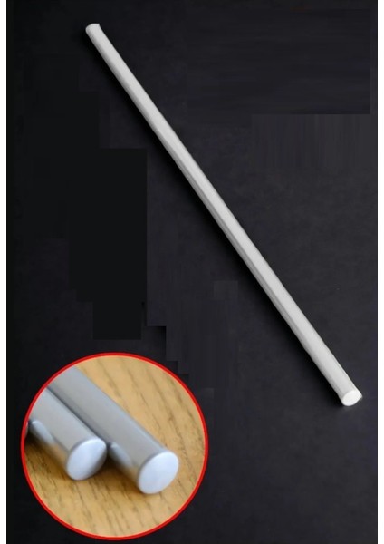 1 Adet Küçük Boy (60 Cm) Alüminyum Paslanmaz Oklava Hamur Yufka Açma Oklavası modelleri