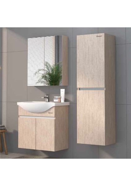 Star Banyo Dolabı 80 cm (Boy Dolabı Dahil Değildir.)