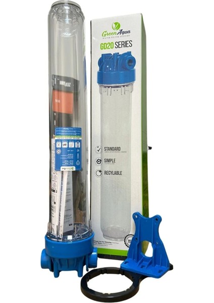 Daire Bina ve Apartman Girişi Klor Önleyici Koku Önleyici Su Arıtma Cihazı modelleri