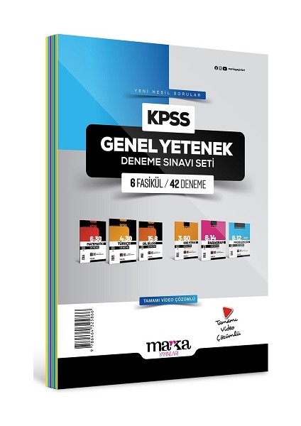 2025 Kpss Genel Yetenek Deneme Sınavı Seti 6 Fasikül 42 Deneme