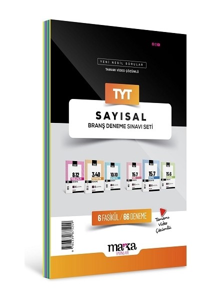 2025 Tyt Sayısal Branş Deneme Sınavı Seti 6 Fasikül 66 Deneme