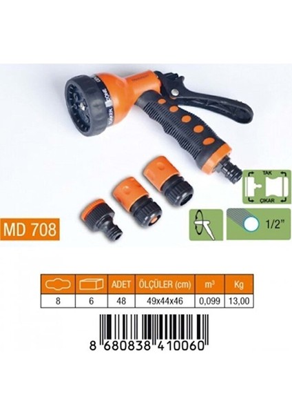 Lüx 4lü Otomatik Tabanca