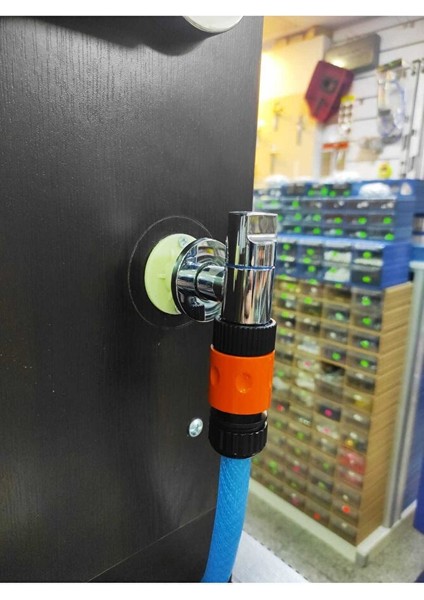 Bahçe Musluğu ve Batarya Adaptörü 1/2-3/4 Çift Ölçü ve Hortum Bağlantı Adaptörü 1/2 fırsatları