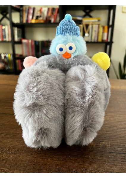 1 Adet Kışlık Peluş Kulaklık Katlanabilir Soğuktan Kulak Koruyucu Ördek Figür Pelüş Kulaklık fiyatları