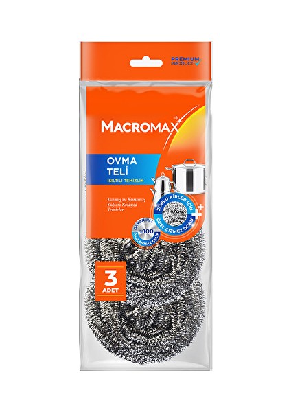 3 Adet Macromax Ovma Teli 3 'lü
