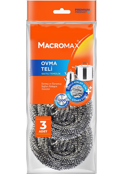 3 Adet Macromax Ovma Teli 3 'lü fiyatları