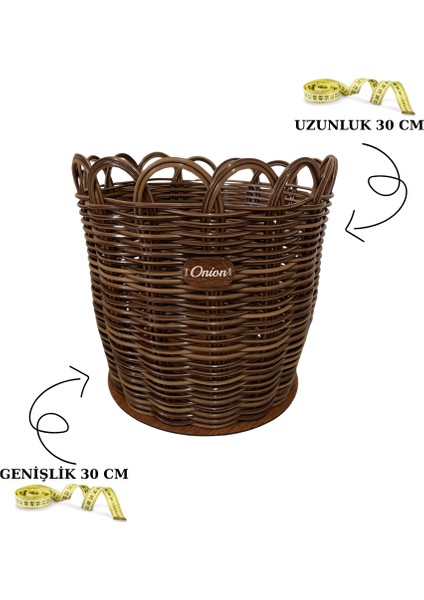 Raddancore Büyük Boy Soğanlık/soğan Sepeti