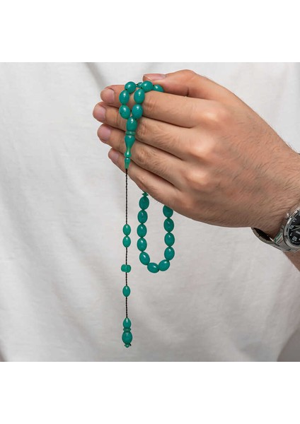 Sıkma Kehribar Tesbih modelleri