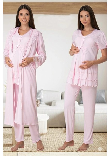 Effortt 8024 Sabahlıklı Lohusa Pijama