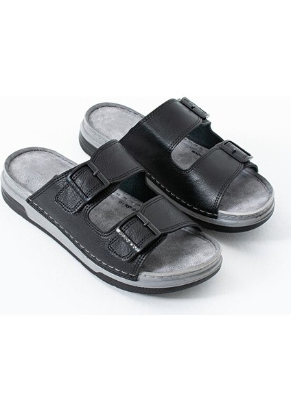 Erkek Ortopedik Dikişli Esnek Rahat Çift Monta Terlik modelleri