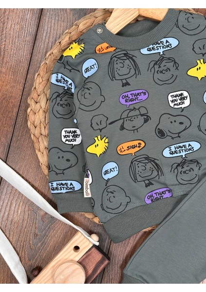 Pamuklu Karakter Desenli 2li Erkek Bebek Takım modelleri