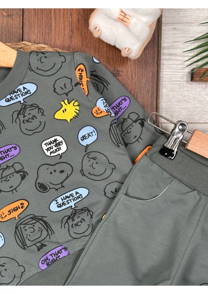 Pamuklu Karakter Desenli 2li Erkek Bebek Takım indirimleri