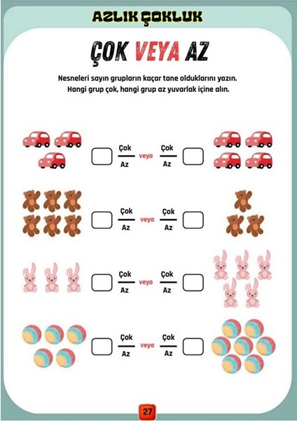 Okul Öncesi ve Birinci Sınıflar Sayıları Avlama Yaz-Sil Kitabı indirimleri