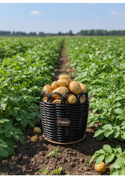 Kahverengi Küçük Boy Patateslik fırsatları
