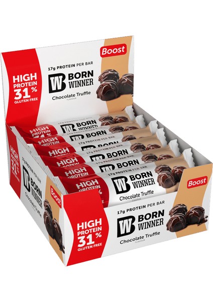 Born Wınner Boost Protein Bar Box / 12 x 75 G fiyatları