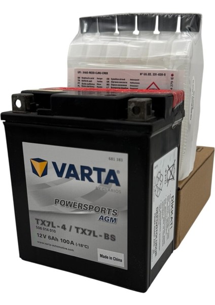 Yamaha Ybr 125 Esd Varta Akü