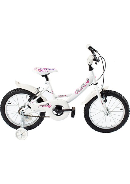 2 Adet Blade Sirena 16 Jant Kız Bisikleti Beyaz