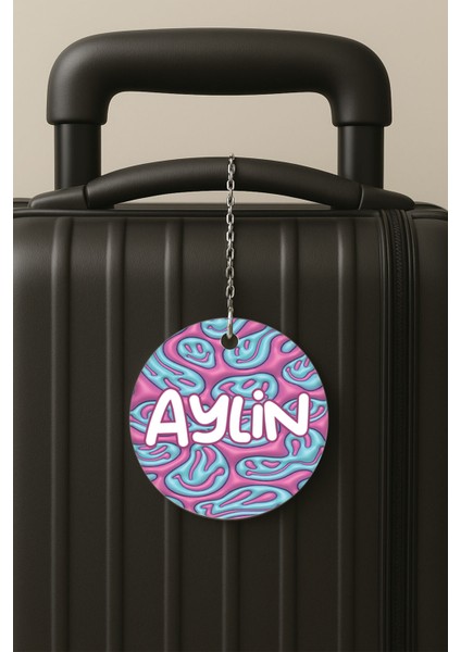 Kişiye Özel Isim Soyisim Kelime Yazılı Pleksi Bavul Etiketi Valiz Etiketi Isim 57