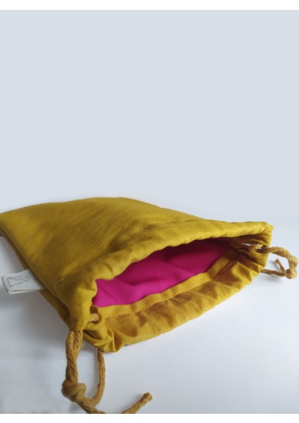 Takı Kesesi Hardal Sarı Seyahat Makyaj Çok Amaçlı Çanta 12.5X18CM fiyatları