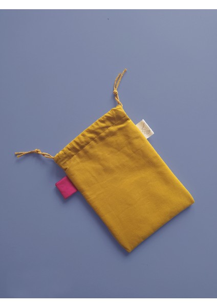 Takı Kesesi Hardal Sarı Seyahat Makyaj Çok Amaçlı Çanta 12.5X18CM fırsatları