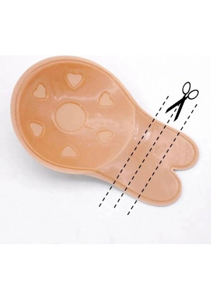 Hayalet Sütyen Göğüs Dikleştirici Krem L Beden