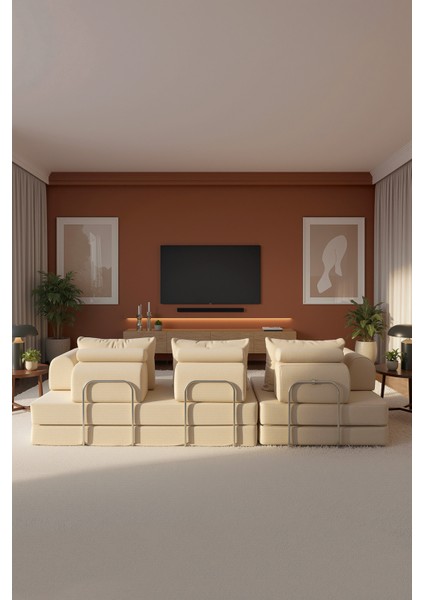 Cardano Lüks Köşe Koltuk Salon L Koltuk Takımı Tamamen Sünger Modern Köşe Oturma Grubu fırsatları