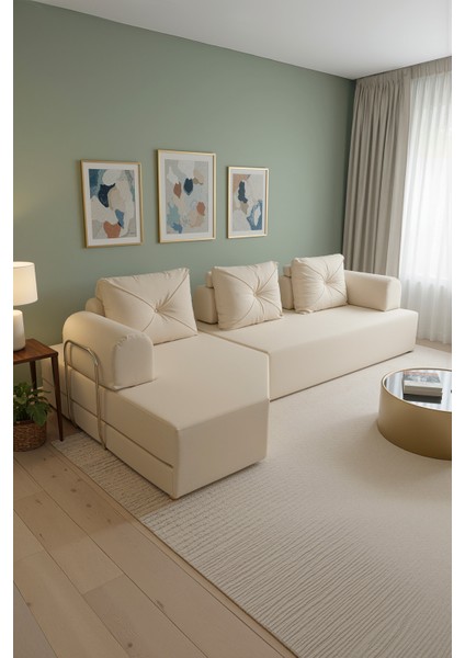 Cardano Lüks Köşe Koltuk Salon L Koltuk Takımı Tamamen Sünger Modern Köşe Oturma Grubu indirimleri