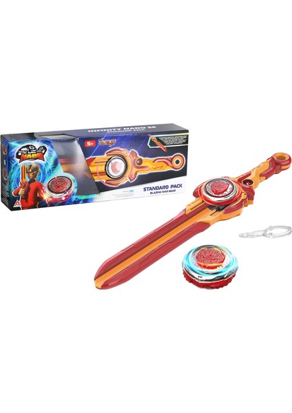 Oyuncak Infinity Nado Alevli Savaş Ayısı Parlayan Metal Topaç Standart Paket Blazıng War Bear