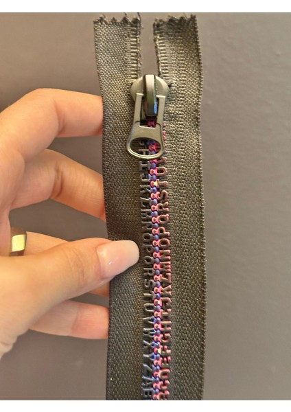 22X4 cm Dişli Harfli Fermuar indirimleri