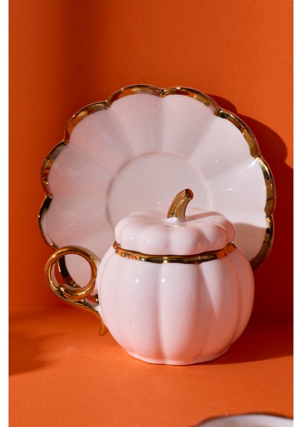 Kabak 6 Kişilik Porselen Kahve Fincanı 10X7.2X7.3 cm fiyatları