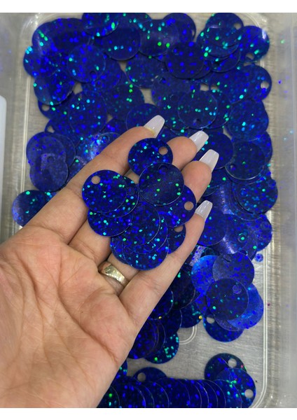 30 gr 2 cm Parlament Mavi Simli Çanta Pul Payet fiyatları