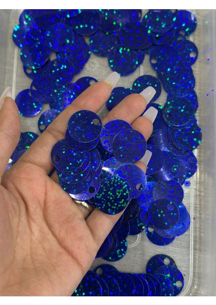 30 gr 2 cm Parlament Mavi Simli Çanta Pul Payet fırsatları