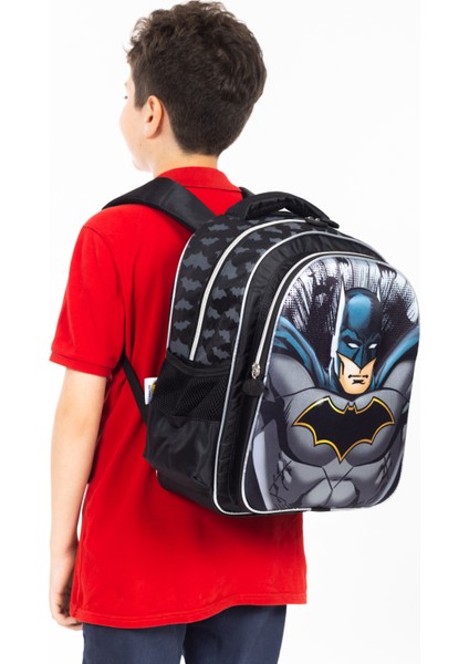 Batman Figürlü Lisanslı Ilkokul Sırt Çantası