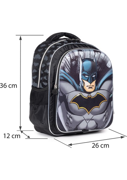 Batman Figürlü Lisanslı Ilkokul Sırt Çantası