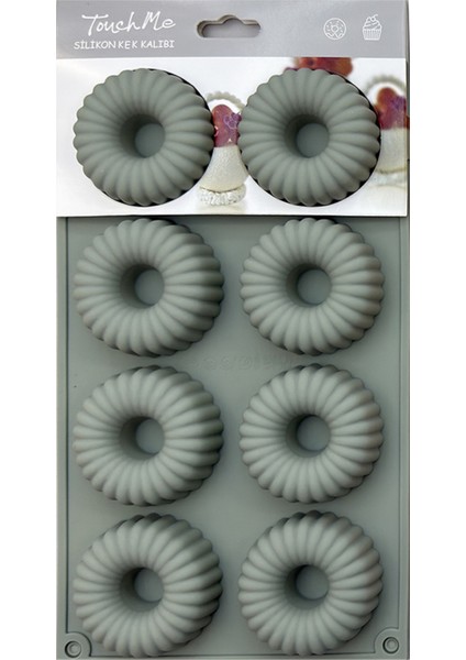 Silikon Airfryer Kek Kabı 28 x 16 cm 2 Adet