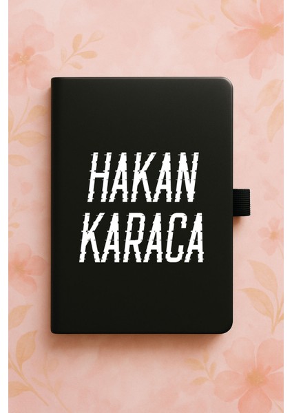 Kişiye Özel Isim Ad Yazılı Tarihsiz Termo Defter - Model 21