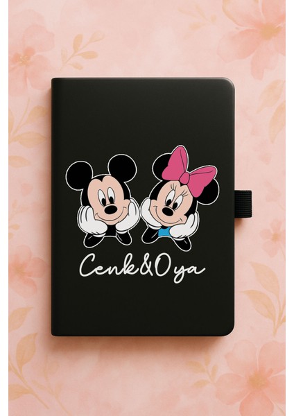 Kişiye Özel Isim Ad Yazılı Tarihsiz Uv Baskı Termo Defter - Model 35