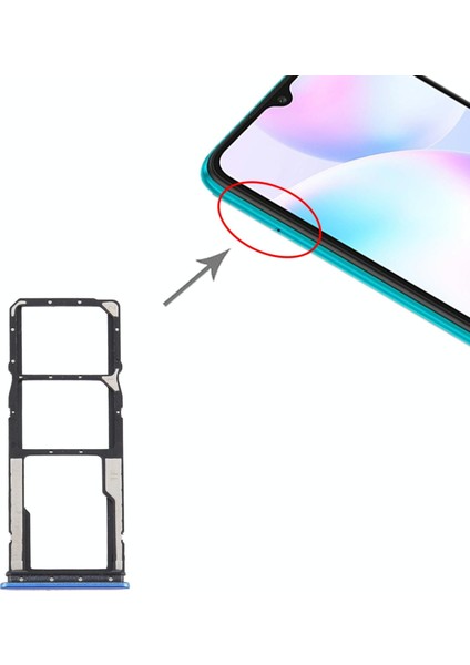 Xiaomi Redmi 9c Uyumlu Sim Tepsisi Sim Kart Yuvası