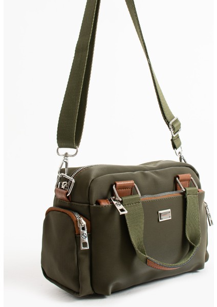 Sanmorris Glc Kadın 4018 Suya Dayanıklı Çok Bölmeli Krinkıl Çanta Kol Çantası Omuz modelleri