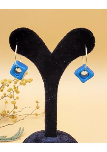 Mavi Nazar Halka Küpe-2 fiyatları