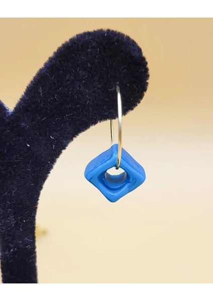 Mavi Nazar Halka Küpe-2 modelleri