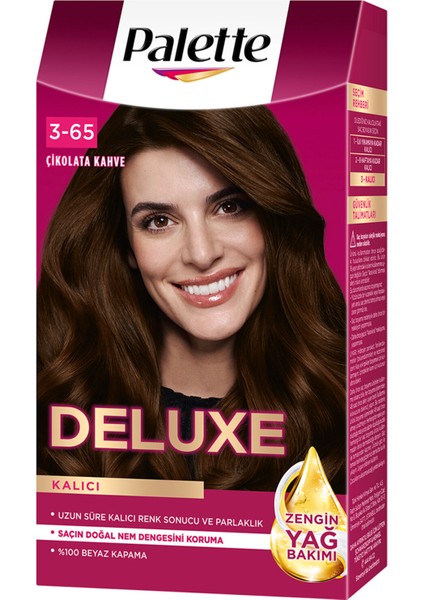 Deluxe Saç Boyası 3-65 Çikolata Kahve 115 ml