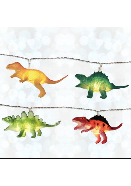 Dekoratif 3D Dinozor LED Işık - 10 LED modelleri