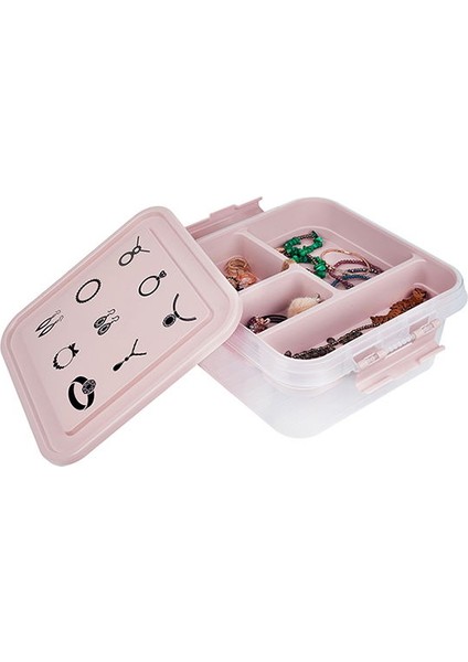 My Box Bölmeli Organizer Kutu - Asorti - 4,5 Lt