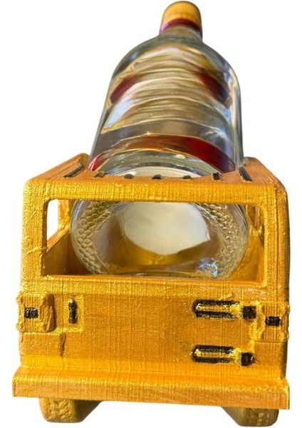 Jeep Figürlü Şarap Standı – El Boyaması Dekoratif Araç Temalı Şarap Tutucu ve Masa Üstü Obje fırsatları