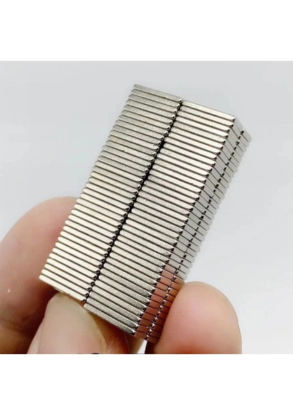 5 Adet 15X10X1.5 mm Köşeli Neodyum Mıknatıs N35 Magnet Dayanıklı Nikel Kaplama indirimleri