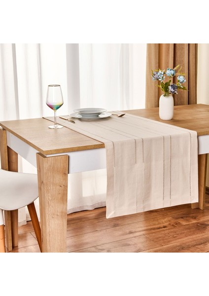 Soft Hull Runner - Ekru - 50X130 cm