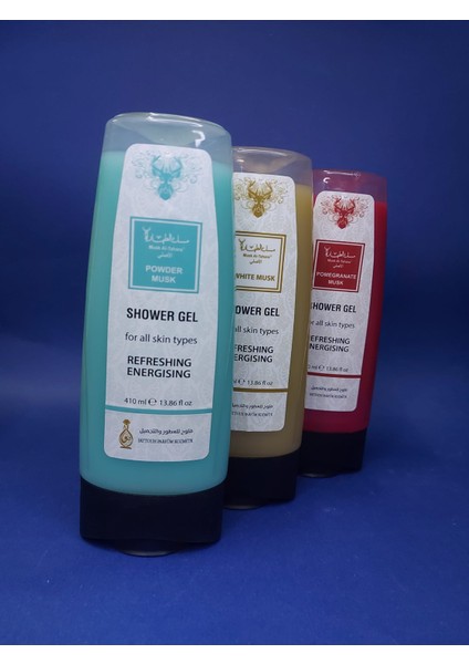 White Musk Shower Gel – 410 ml