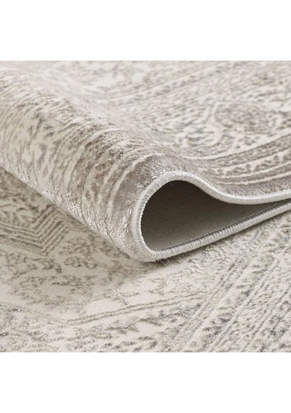 London Selenit Kaymaz Taban Tozumaz Antialerjik Halı - Gri - 120X180 cm modelleri