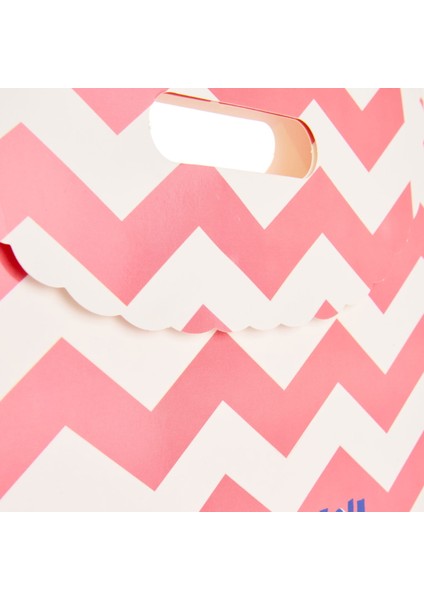 Gift For You Fiyonklu Karton Çanta - Pembe - 38X25 cm modelleri